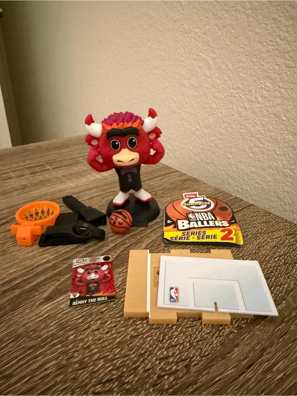 Rare Benny the Bull NBA Ballers Series 2